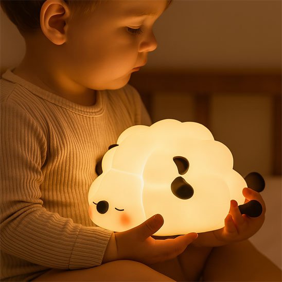 Veilleuse bébé 3D