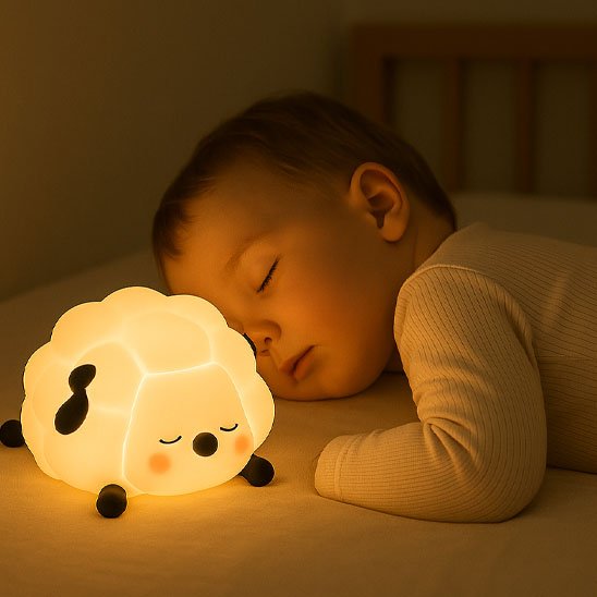 veilleuse bébé mouton