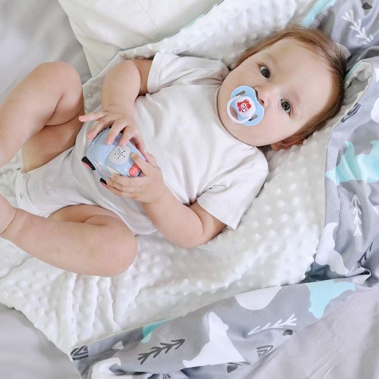 Couverture bébé agréable 