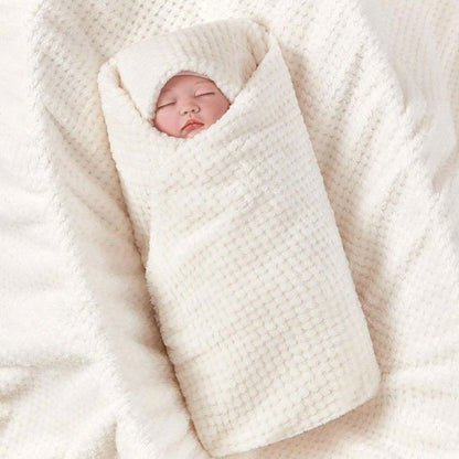 Couverture bébé blanc cassé