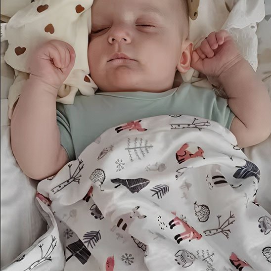 Couverture bébé mou