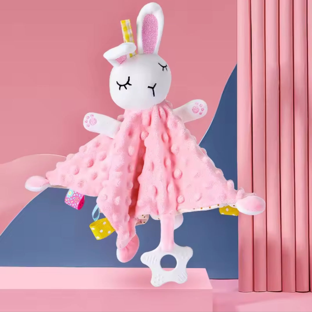Doudou lapin – couverture douce pour bébé