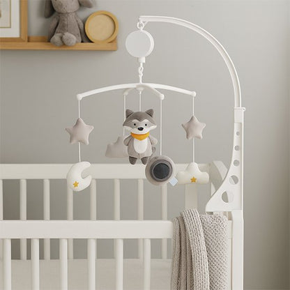 mobile bébé blanc