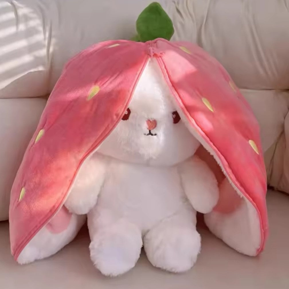 peluche-lapin-fraise