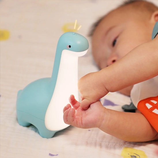 veilleuse bébé bleu