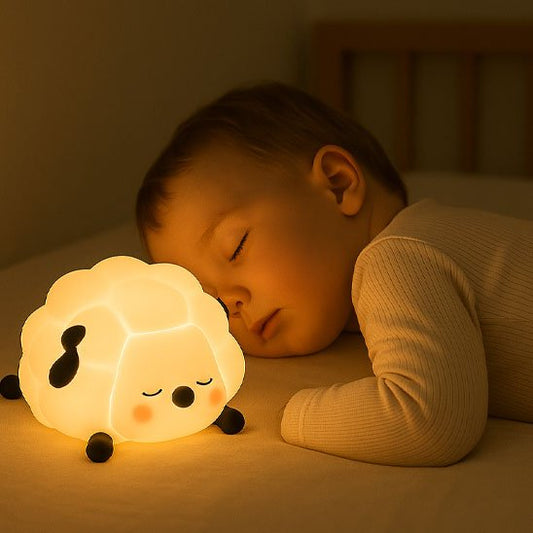 veilleuse bébé mouton
